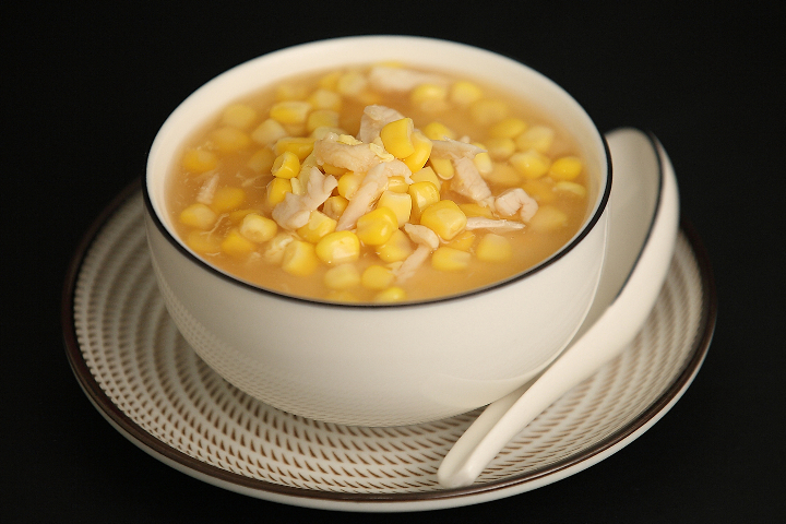 Chicken and corn soup - Le 33