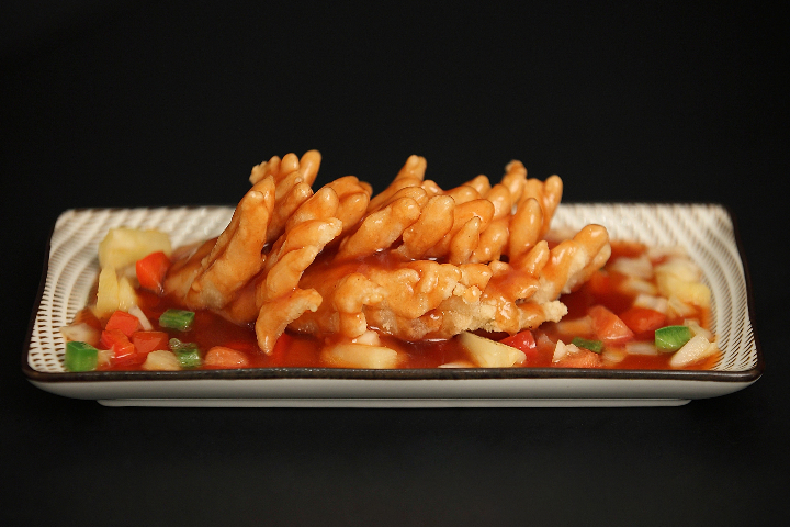 Sweet and sour perche fillet - Le 33
