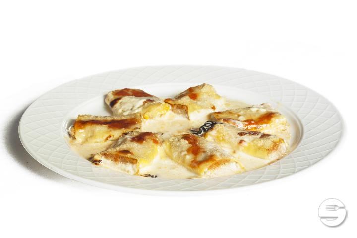 Cannelloni au gratin with parmesan di carne - Cheval Blanc