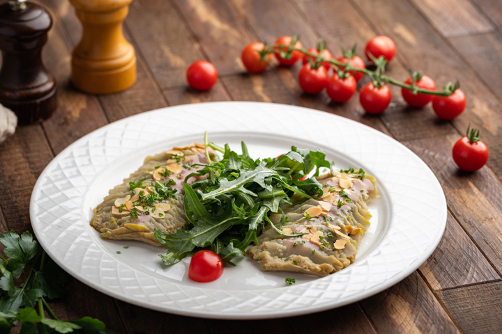 Salade d’artichauts aux amandes - Cheval Blanc