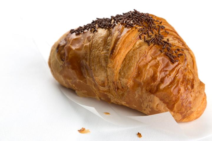 Nutella croissant - Capocaccia - Morning