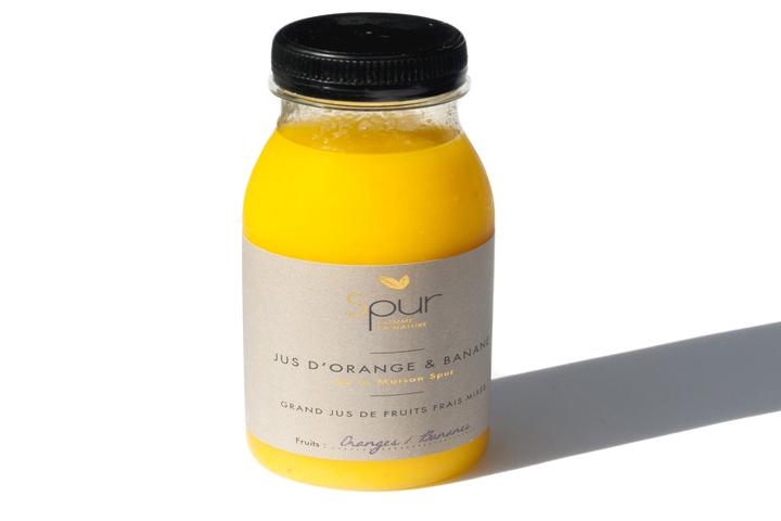 Orange - Banana juice - Capocaccia - Morning