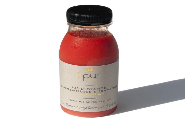 Orange - Grapefruit - Raspberry juice - Capocaccia - Morning