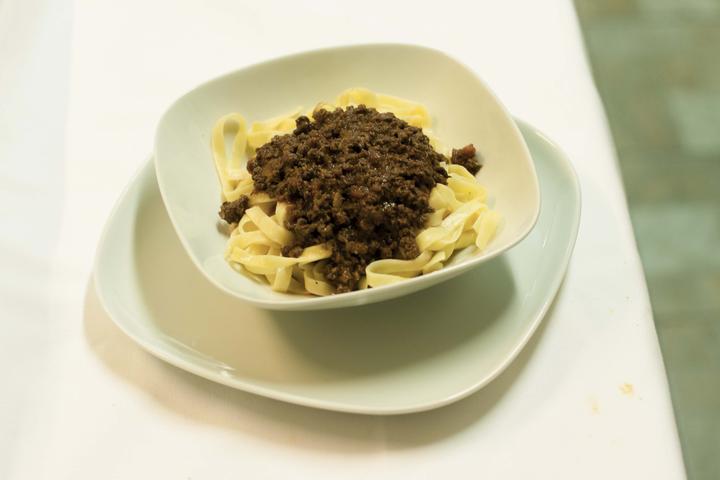 Bolognese tagliatelles - La Désalpe *