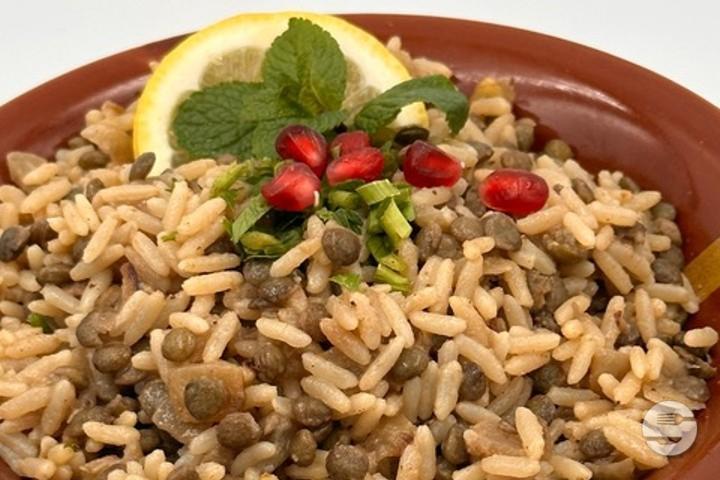 Riz aux Lentilles - La Caravane Passe