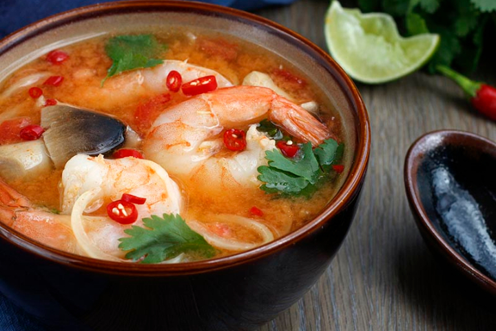 Spicy Shrimp Broth - Thaï