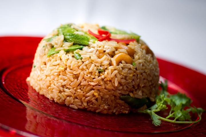 Steamed organic brown rice - Thaï