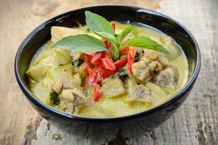 Curry Vert de poulet - Thaï