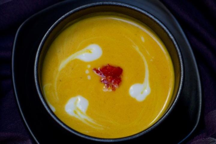Spicy pumkin soup - Thaï