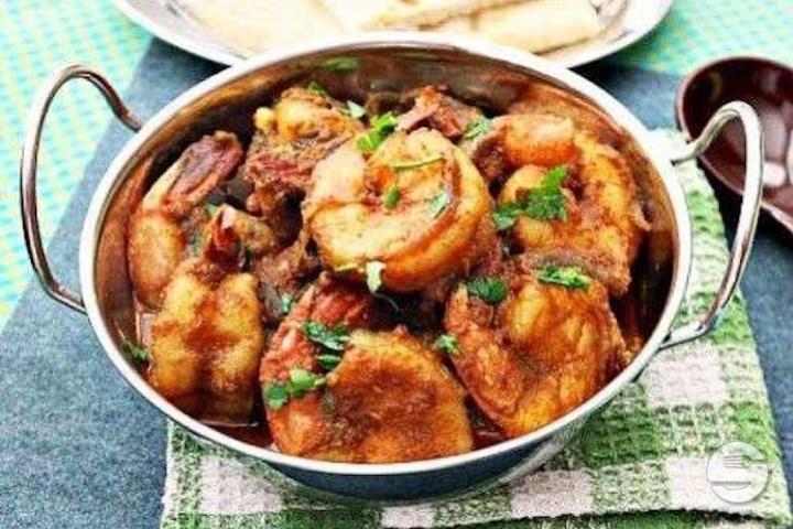 Jhinga Chaat - Indian Zayeka