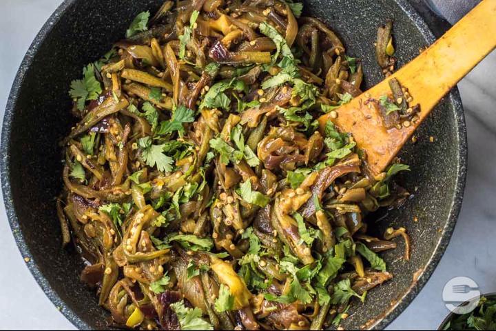 Bhindi Do piaza - Indian Zayeka