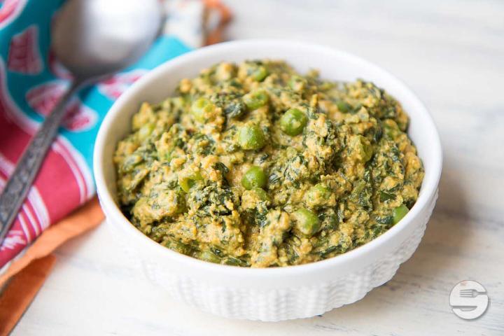 Malai Methi Matar - Indian Zayeka
