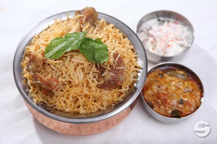 Agneau Biryani - Indian Zayeka