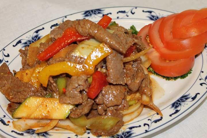 600. Bœuf Sauté à la Sauce Satay - Chanaan