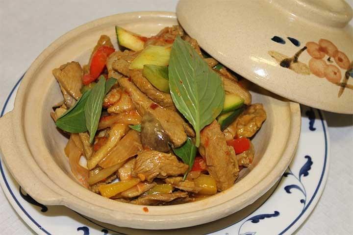 403. Canard au Curry Rouge et Lait de Coco - Chanaan