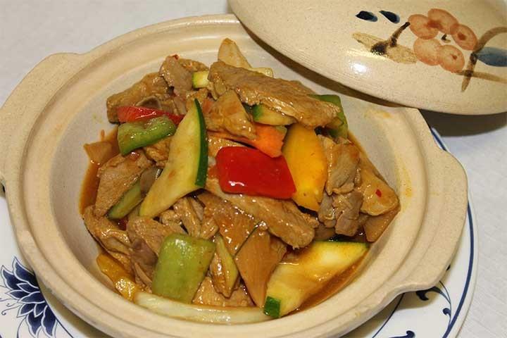 404. Canard au Curry Jaune et Lait de Coco - Chanaan
