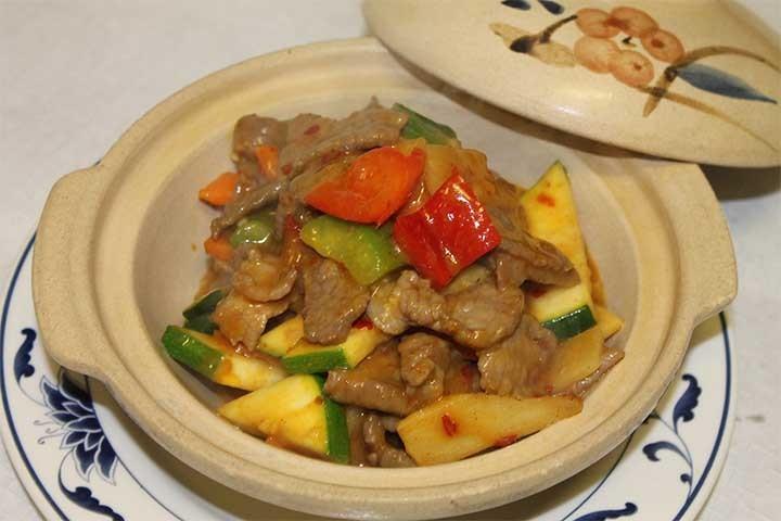 604. Bœuf au Curry Jaune et Lait de Coco - Chanaan