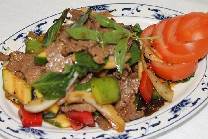 606. Bœuf Sauté au Basilique - Chanaan