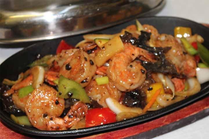 709. Crevettes Sautées au Poivre Noir - Chanaan