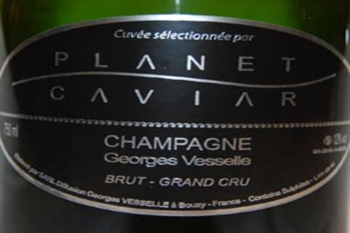 Champagne Planet Caviar Brut Grand Cru - Planet Caviar