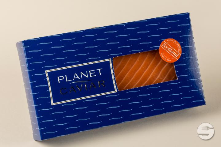 Smoked salmon heart from Scotland - Planet Caviar