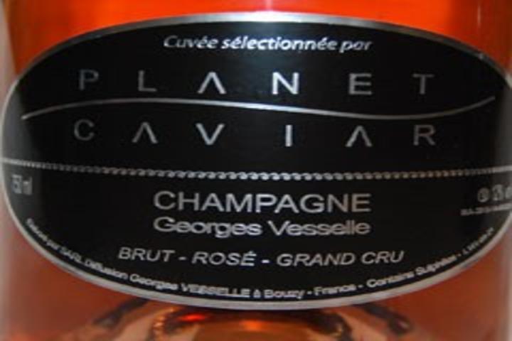 Champagne Planet Caviar Brut Rosé Grand Cru - Planet Caviar