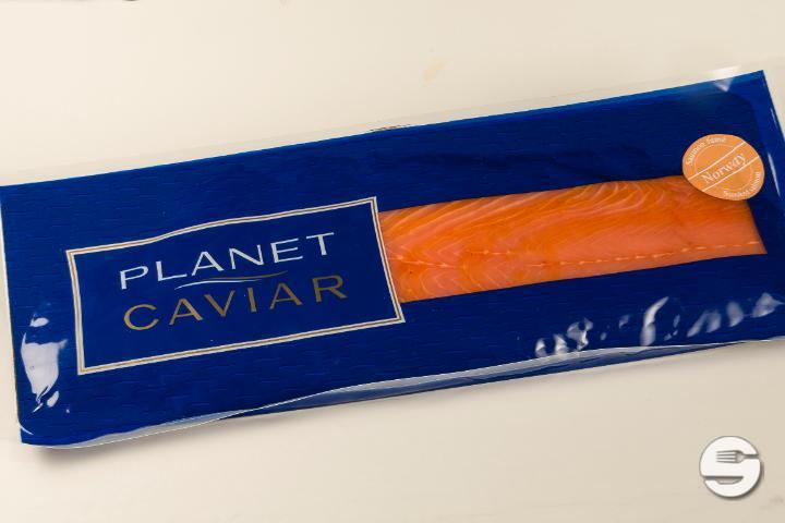 Pre-sliced smoked salmon from Norway - Planet Caviar