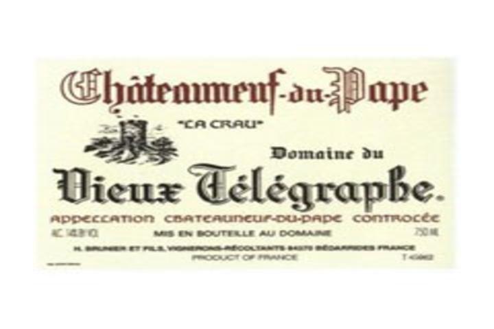 Châteauneuf du Pape, 2014 Vieux télégraphe, vignoble Brunier - Planet Caviar
