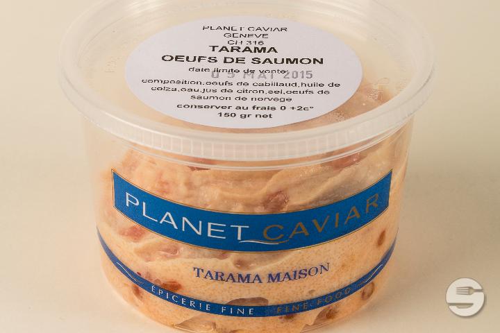 Homemade Salmon Eggs Tarama - Planet Caviar