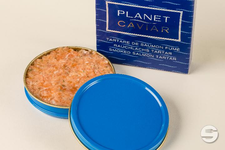 Smoked Salmon Tartar 100 gr - Planet Caviar