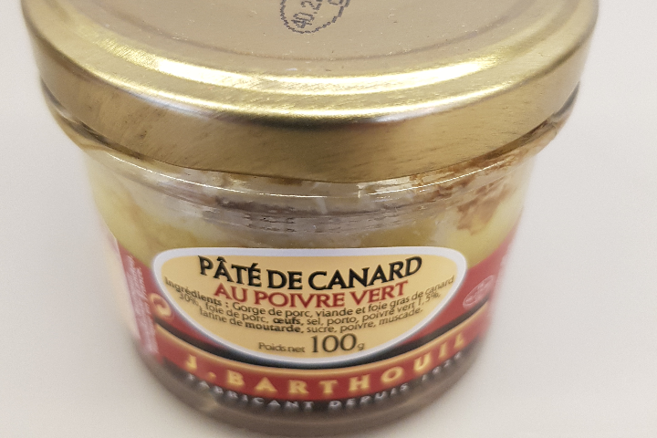 Paté de Canard 100gr. J.Barthouil - Planet Caviar