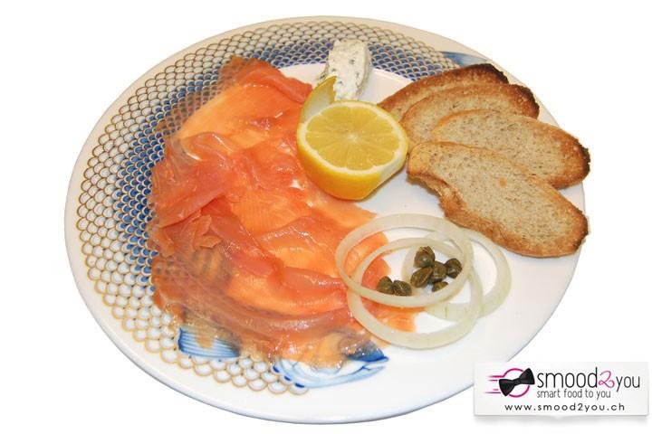 Saumon fumé - Plat - La Coupole
