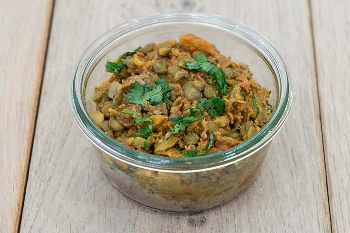 Lentilles blondes de Madras et lassi de figues - Boco