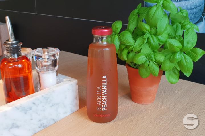 Black Tea Peach Vanilla - Vapiano (Lausanne)