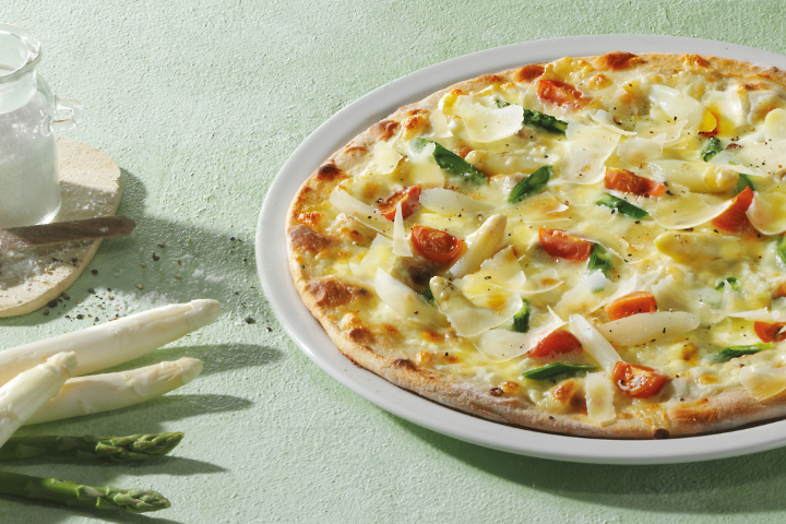Pizza aux Aspeges - Vapiano (Lausanne)
