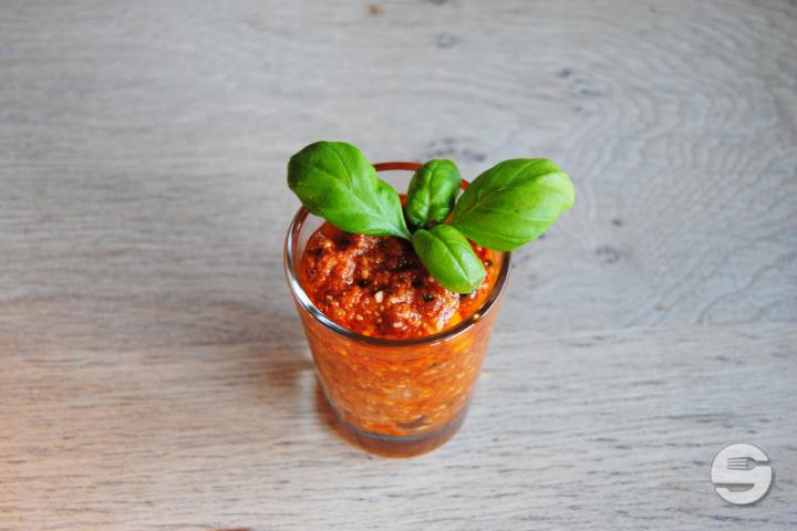 Antipasti Pesto Rosso - Vasano Ristorante