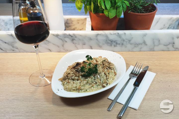 Risotto Crema di Funghi - Vasano Ristorante