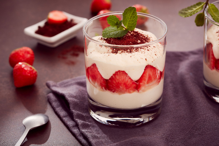 Crema di Fragola - Vasano Ristorante