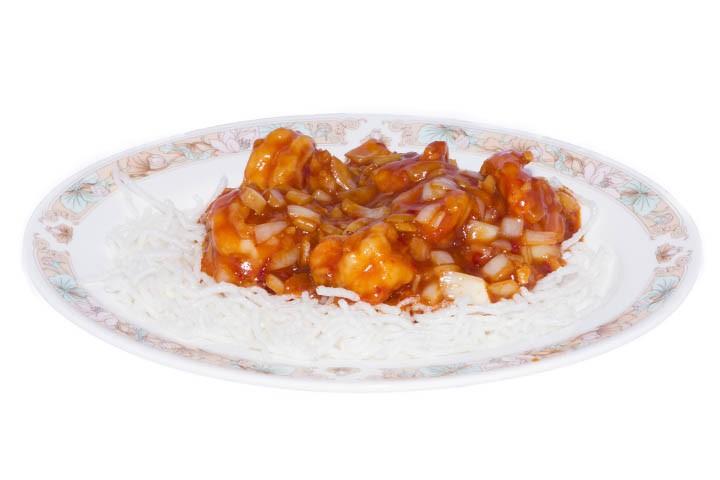 Crevettes Sautées à la Sauce Piquante - Lóu One