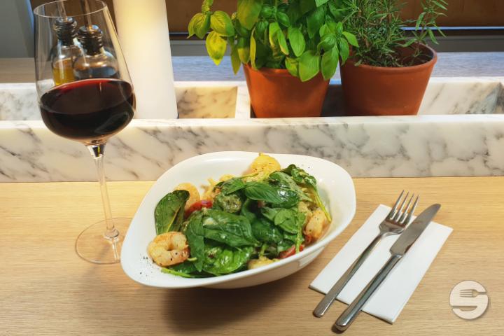 Pasta Scampi e Spinaci - Vapiano