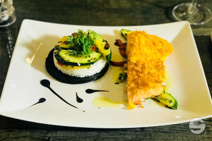 Salmon in Corn Flakes - Le "M"