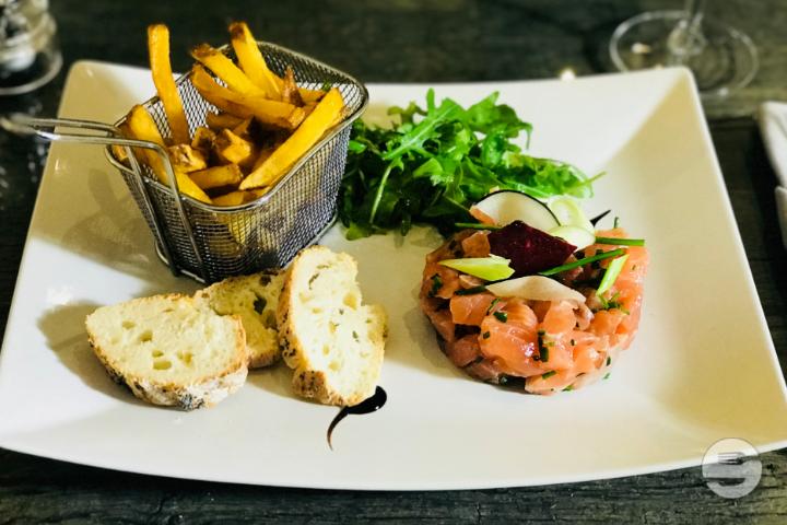 Salmon Tartar as a Gravlax - Le "M"