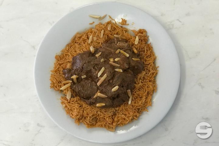 Kabsa plate - Parfums de Beyrouth