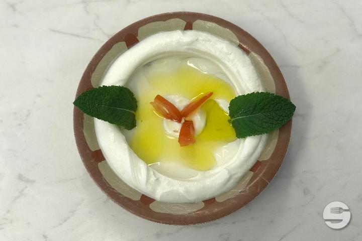 Labné plate - Parfums de Beyrouth