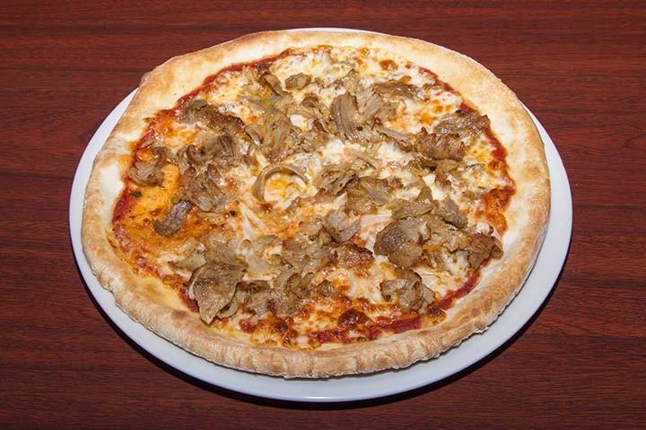 Kebab pizza + drink - Onex Kebap