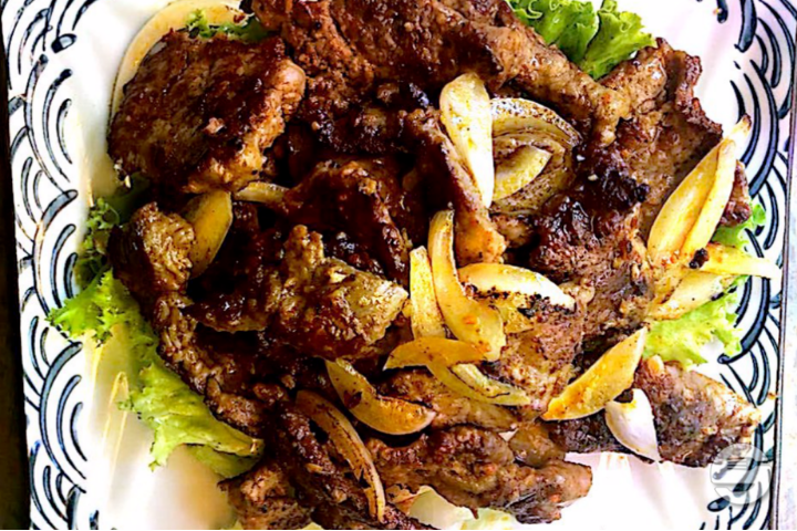 56. Beef grilled with Garlic - Nihao Marterey