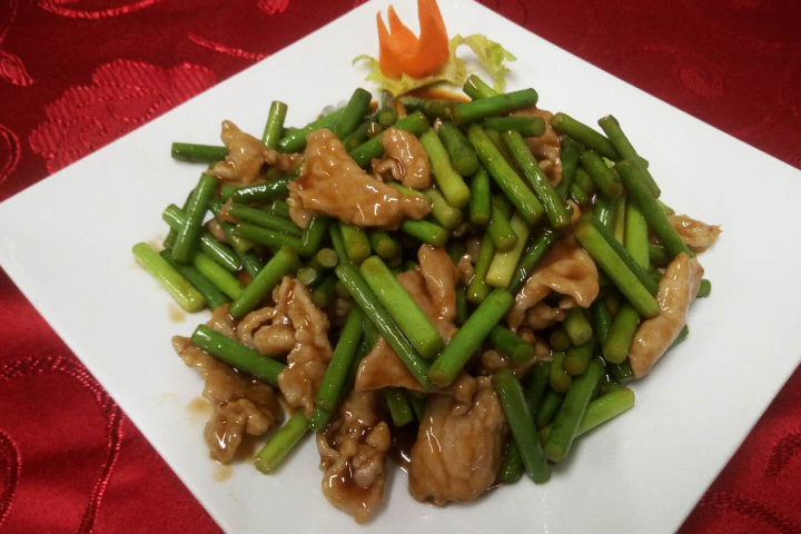 S107. Porc Sauté à l'Ail - Dongpo
