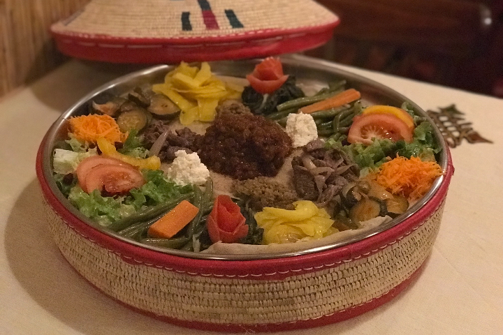 Menu Dégustation Viande/Végétarien - Abyssinia