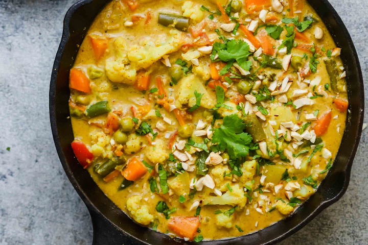 Vegetable Korma - Bombay Palace