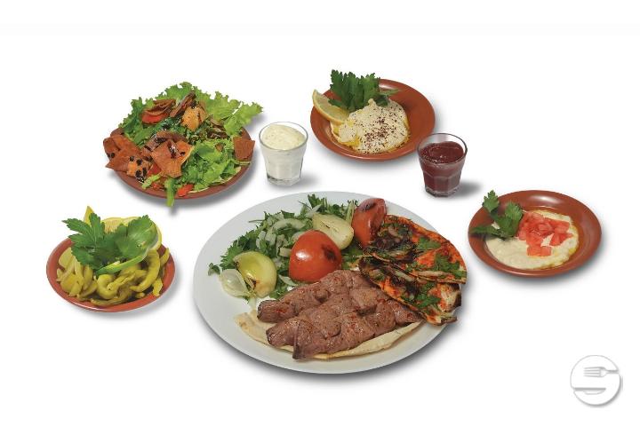 Assiette Brochette Agneau - Al Baraka